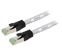 55143 Cable de conexión Conector RJ45, ambos lados S/FTP Cat 8.1 Line Cu Goobay