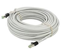 55144 Cable de conexión S/FTP Cat 8.1 Line Cu LSZH gris 25m 24AWG Adern: 8 Go...