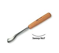 552803 Stubai 3mm No7 Sweep Cuchara Tallar en Madera Gubia