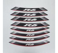 5530P - 8 Tiras Arco Adhesivos Llantas vinilos Pegatinas Rueda