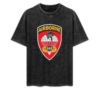 555Th Parachute Infantry Battalion Unisex T-Shirt Top Black Mens tee XXL