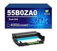 55B0ZA0 Unidad De Tambor Compatible para Lexmark MB3442adw MB3442i B3442dw B3340dw, Alto Rendimiento 40000 Páginas,55B0ZA0-40000 Pages