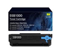55B1000 Cartucho de tóner para Lexmark, sin Chip, Rendimiento 3000 páginas | Reemplazo for cartucho de tóner para Lexmark 55B1000 for MS431dn MS431dw MX431adn MX432adwe MS331dn MX331adn(1 pack)