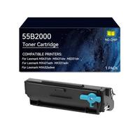 55B2000 Cartucho de tóner para Lexmark, sin Chip, Rendimiento 3000 páginas | Reemplazo for cartucho de tóner para Lexmark 55B2000 for MS431dn MS431dw MX431adn MX432adwe MS331dn MX331adn(1 pack)