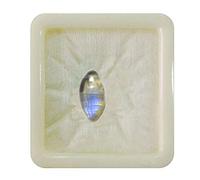 55Carat Piedra lunar arcoíris natural de, piedra preciosa suelta, forma marquesa, curación de chakras, cabujón, signo del zodíaco Géminis,fabricación de joyas, 2 quilates