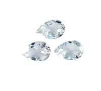 55Carat Piedra preciosa natural suelta en forma de pera de 4 x 6, 5 x 7, 5 x 8, 6 x 9, 7 x 10, 8 x 12, 10 x 14 mm, lote de 5 piezas para hacer joyas, 5X7 mm, Piedra, Cuarzo, Cristal natural.