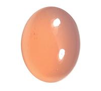 55Carat Piedras preciosas naturales de forma ovalada, 2 piedras preciosas sueltas, precio al por mayor para la fabricación de joyas, curación de chakras, 10 Carat, Rosa cornalina