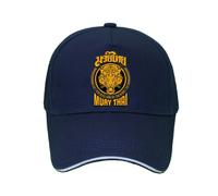 (55CM-60CM-Azul marino) Gorras de béisbol de tigre de Muay Thai para hombre, UFC, Tailandia, artes marciales