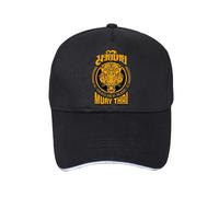 (55CM-60CM-negro) Gorras de béisbol de tigre de Muay Thai para hombre, UFC, Tailandia, artes marciales