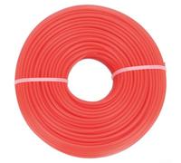 55m Longitud de 3 0mm Nylon Hierba Alambre Esencial para el Cuidado del Césped y Siega (Cuadrado)