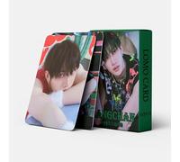 55pcs Stray Kids Photocards ATE Cards New Album Cards SKZ BangChan/Felix/ChangBin/HyunJin/Han/Lee Know/I.N Mini Merch Photo Cards StrayKids Poster Cards para aficionados (Bang Chan)