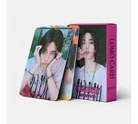 55pcs Stray Kids Photocards ATE Cards New Album Cards SKZ BangChan/Felix/ChangBin/HyunJin/Han/Lee Know/I.N Mini Merch Photo Cards StrayKids Poster Cards para aficionados (HyunJin)