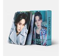 55pcs Stray Kids Photocards ATE Cards New Album Cards SKZ BangChan/Felix/ChangBin/HyunJin/Han/Lee Know/I.N Mini Merch Photo Cards StrayKids Poster Cards para aficionados (Lee Know)