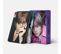 55pcs Stray Kids Photocards ATE Cards New Album Cards SKZ BangChan/Felix/ChangBin/HyunJin/Han/Lee Know/I.N Mini Merch Photo Cards StrayKids Poster Cards para aficionados (I.N)