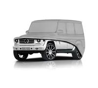 55tech Premium Full Car Cover for W463 G Class Wagon G550 G63 G500 G350 100% Custom Made Protect for Outdoor and Indoor, UV, Rain Dirt Dust Elements (Premium Outdoor + Cottton, Silver)