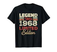 55th Birthday 55 Year Old Since 1968 Limited Edition Camiseta