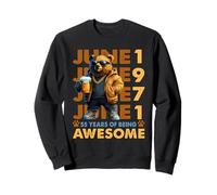 55th Birthday Bear Beer June 1971 Vintage 55 Years Old Sudadera