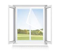 55x110cm,Mosquitera para Ventana Mosquiteros Ventana Adhesiva, Pantalla para Ventanas, Malla lavable, Protección total