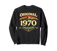 56 Cumpleaños Hombre Regalo Vintage Año 1970 Sudadera