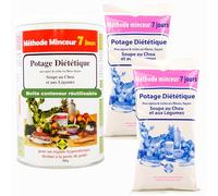 56 Sopas de col y mate verde. Pérdida de Peso. Refina su silueta. Eliminar las toxinas. Caja de contenedor. Proteínas, Fibra, Libre de Grasa, Reduce el Apetito, Digestión, Energía. Annedelona