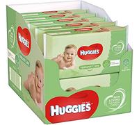 560 Paños de limpieza para la higiene bebés niños Huggies Unistar Toallitas