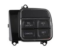 56046255AD 56046094AE Interruptor De Control Crucero Del Volante Negro 2011-2018 Para Jeep Para Chrysler 300 Para Ciudad Y País Control velocidad adaptativo volante(56046094AE)