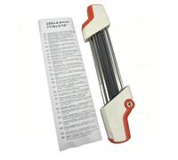 56057504304 Afilador de cadena de motosierra compatible con Sti-hl (blanco y naranja, 4,8 mm)