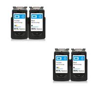 560xl 561xl Cartucho de Tinta Compatible con PG-560 CL-561 XL para TS5350 TS7450 TS5351 TS5352 TS5353 TS7451 Impresoras(BK(2PC) Color(2PC))