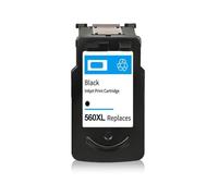 560xl 561xl Cartucho de Tinta Compatible con PG-560 CL-561 XL para TS5350 TS7450 TS5351 TS5352 TS5353 TS7451 Impresoras(BK(1PC))