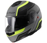 569082254M - Casco FF908 Strobe II Negro-Amarillo Modular Talla M Homologación 0