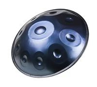 56cm Handpan Tambor D Minor 9/10/12 Notes 432hz/440hz Handpan Drum En Acero Con Bolsa De Transporte, Mazos,Percusión Armónica (Azul) (Color : 10 Notes, Size : 440hz)