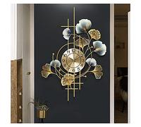 56x92cm Big Metal Wall Relojes de Pared Starburst Wall Wall Worthered Modern 3D Silent Art Relojes Grandes Relojes de Pared Decorativos para Sala de Estar Decoración de la Cocina del Dormitorio