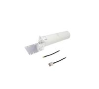 57014 Antena blanca N,SMA 50W 600-2700MHz 50Ω 3 metros 30dBi -45-80°C QOLTEC