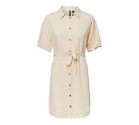 5715367304283 PCVINSTY SS Shirt Tie Dress Noos - Vestido para Mujer (Abedul, Talla L), Abedul, L