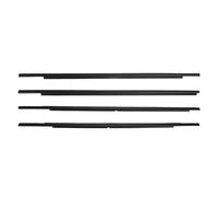 5727A007 5727A008 Moldura De Puerta Lateral Junta Estanqueidad 4 Piezas Para Ventanas Para Outlander Sellado Ventanilla Tira Coche(For 2007-2012)