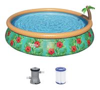 57416 - Piscina Fast Set - Paradise Palms (457x84cm) In omba De Filtro