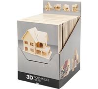 57878 Kit de casa de madera 3D CDU 24 piezas