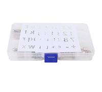 57PCS Pyrography Pen Tip Set Copper Welding Accessory Fastener Hardware for Engraving Industrial Parts Various Shapes High Durability Lead Free Soldering Iron Tip