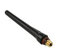 57Y02 Copa trasera larga para soplete de soldadura TIG - Tapa de boquilla de cerámica de repuesto compatible con modelos WP-17, WP-18 y WP-26 (paquete de 5)