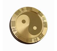 (58,9900) Novela Monedas grabadas Fidget Slider Caracteres chinos Alivio del estrés Monedas de la suerte Spinner