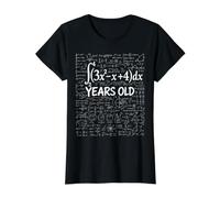 58 Cumpleaños Cálculo Integral Nerd Divertido Camiseta gráfica económica, Mujer, Negro, XL