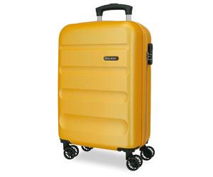 584866D TROLLEY ABS 55CM. C/EXP. 4R. RR FLEX OCRE