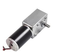 5882-50ZY Turbo Worm DC Motor de engranaje de alto par Control de baja velocidad 12V 24V hacia adelante y hacia atrás 1 Uds(267RPM,12V)