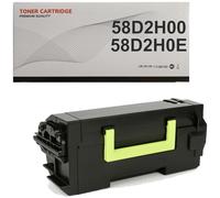 58D2H00 / 58D2H0E Cartucho de Toner Negro Compatible con Lexmark MS725 MS821 MS822 MS823 MS825 MS826 MX721 MX722 MX822 MX826