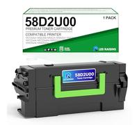 58D2U00 - Cartucho de tóner negro para Lexmark MS725 MS725dvn MS821 MS822 MS823 MS823dn MS825 MS825dn MS825dnv MS826de MX721ade