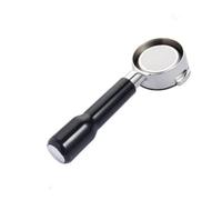 58mm 2 Ears Espresso Bottomless Portafilter, Compatible With Expobar,E61,Compatible With Rocket,Stainless Steel Coffee Handle Filter Tool for Espresso Maker(C2)