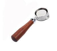 58mm 2 Ears Espresso Bottomless Portafilter, Compatible With Expobar,E61,Compatible With Rocket,Stainless Steel Coffee Handle Filter Tool for Espresso Maker(E1)