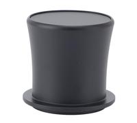 58mm Coffee Powder Dosing Cup Aluminum Alloy Non Stick Coating Thick Compatible with 58mm Portafilter for Espresso Coffee Lovers (Black)