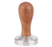 58mm Coffee Tamper | Stainless Steel & Wood Tamping Tool for Coffee | Ergonomic Handle for Home Barista/Office/Cafe | Sturdy & Easy to Maintain
