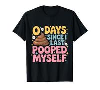 59 días Desde la última Vez Que me Hice Caca Meme Camiseta